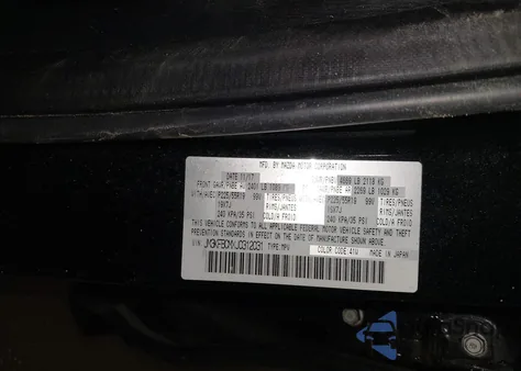 2018 Mazda Cx-5 Touring z USA, uszkodzony, nr VIN JM3KFBCMXJ0312031